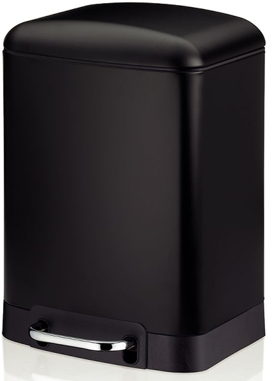 Kela Davino secchio della spazzatura 6 l nero 22975