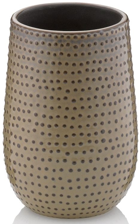 Kela Dots portaspazzolini marrone 23605