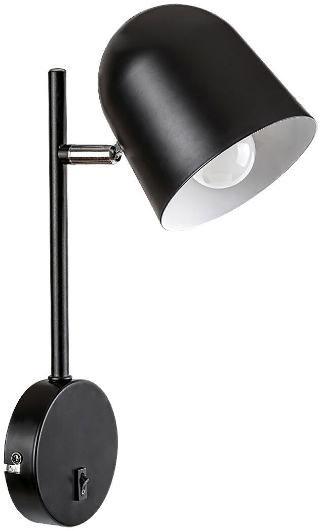 Rabalux Egon lampada da parete 1x40 W nero 5242