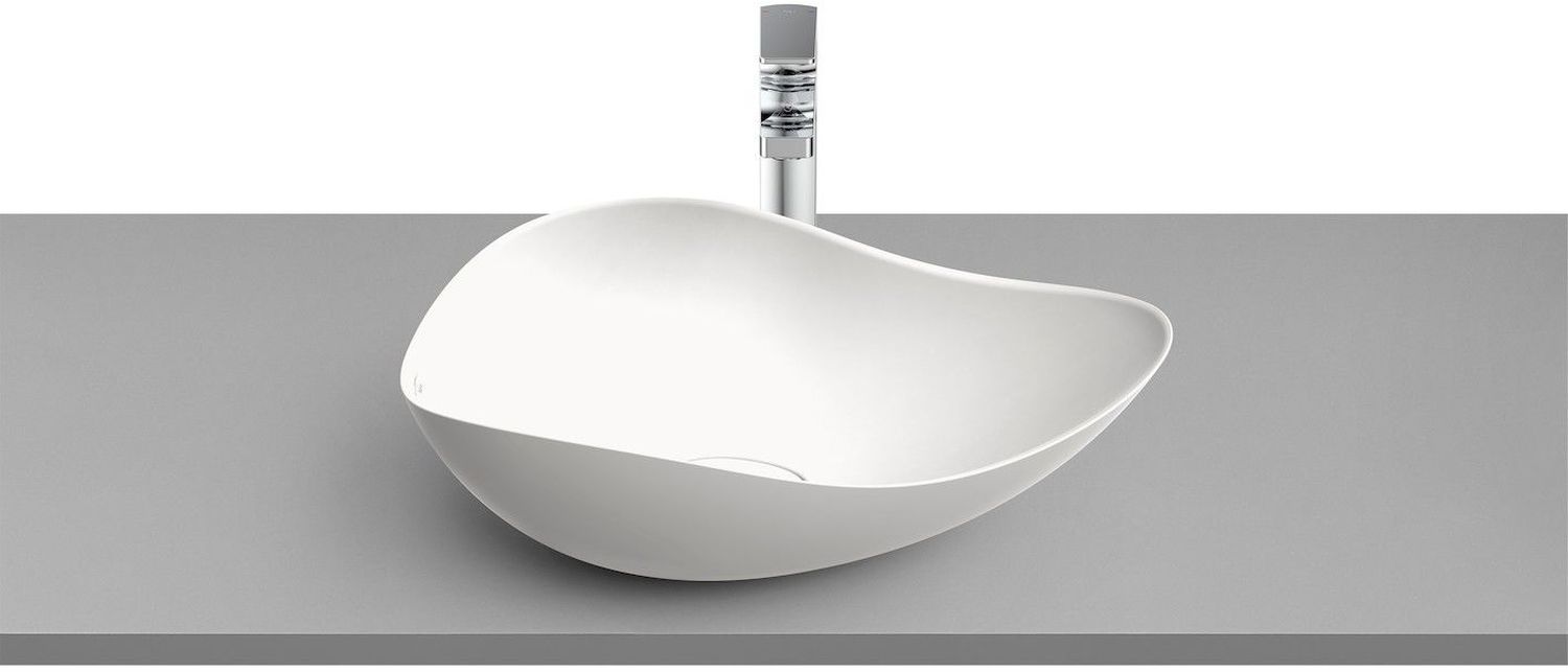 Roca Ohtake lavabo 54x37.5 cm da appoggio bianco A327A13620