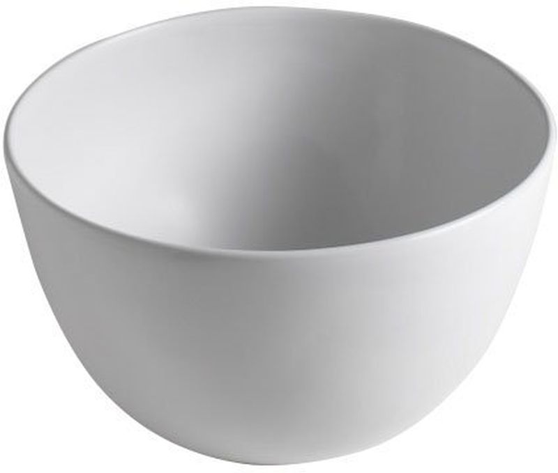 Sapho Dome lavabo 45.5x45.5 cm rotonda da appoggio bianco WH030