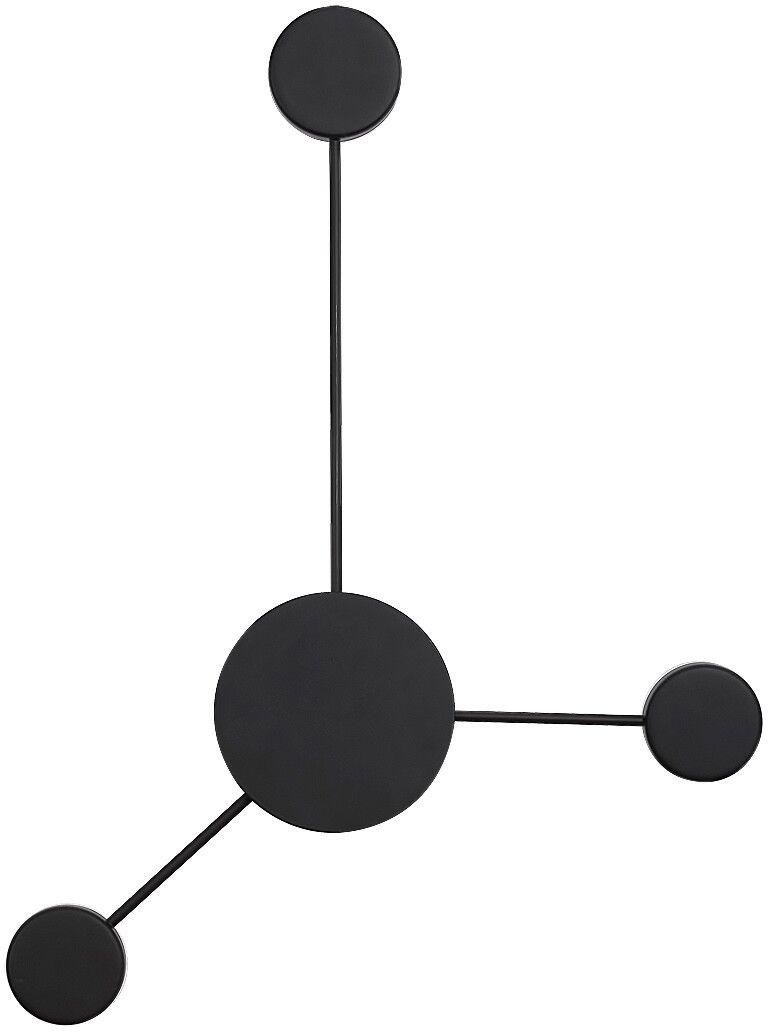 Rabalux Amadeo lampada da parete 3x W nero 6259