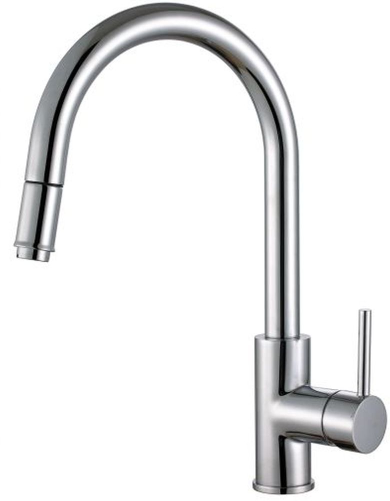 Alveus Delos rubinetto da cucina verticale acciaio inossidabile 1129023