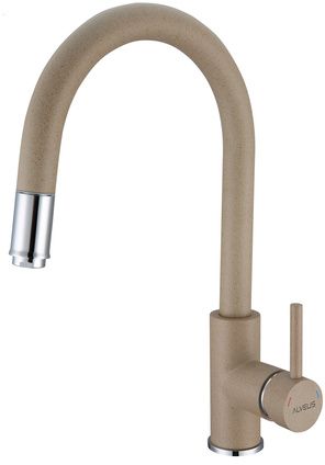 Alveus Delos rubinetto da cucina verticale beige 1129020