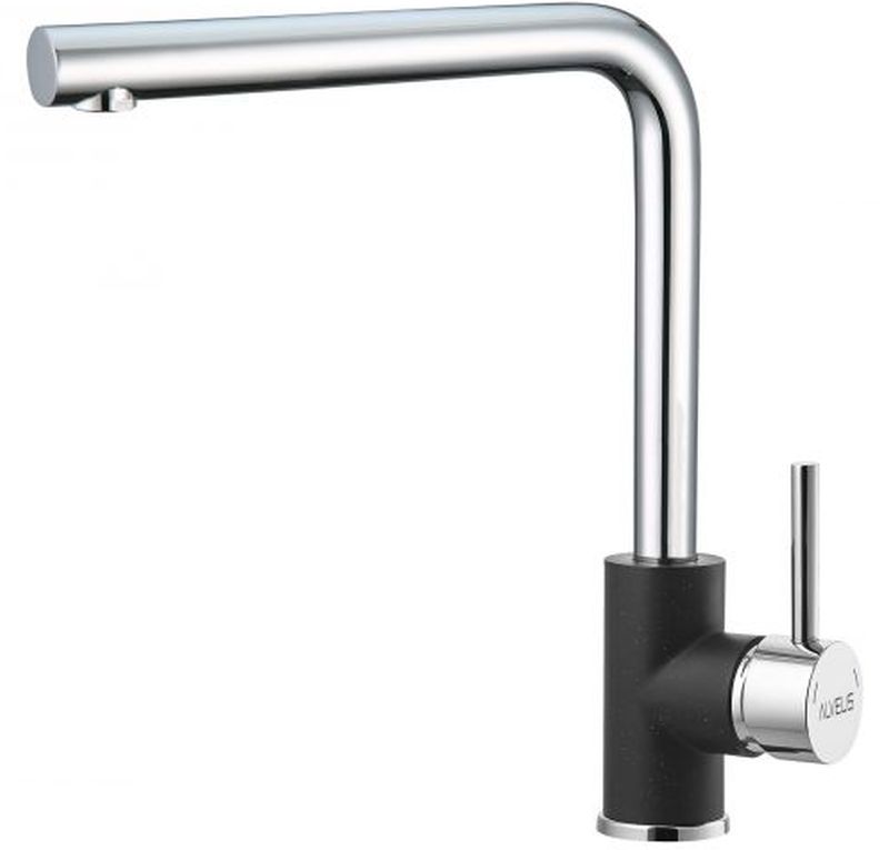 Alveus Selma rubinetto da cucina verticale cromo-nero 1129043