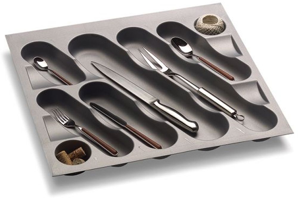 Alveus PE organizer 54x49x4 cm grigio 1090349