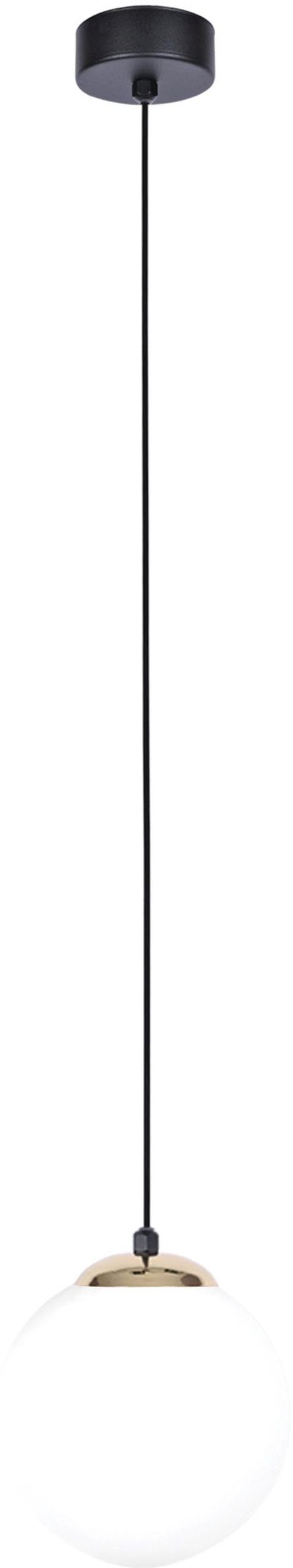 Kaja Isla lampada sospesa 1x40 W bianco-nero-verderame K-4911