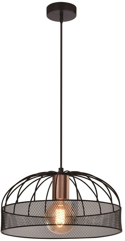 Candellux Levi lampada sospesa 1x40 W nero 31-78469