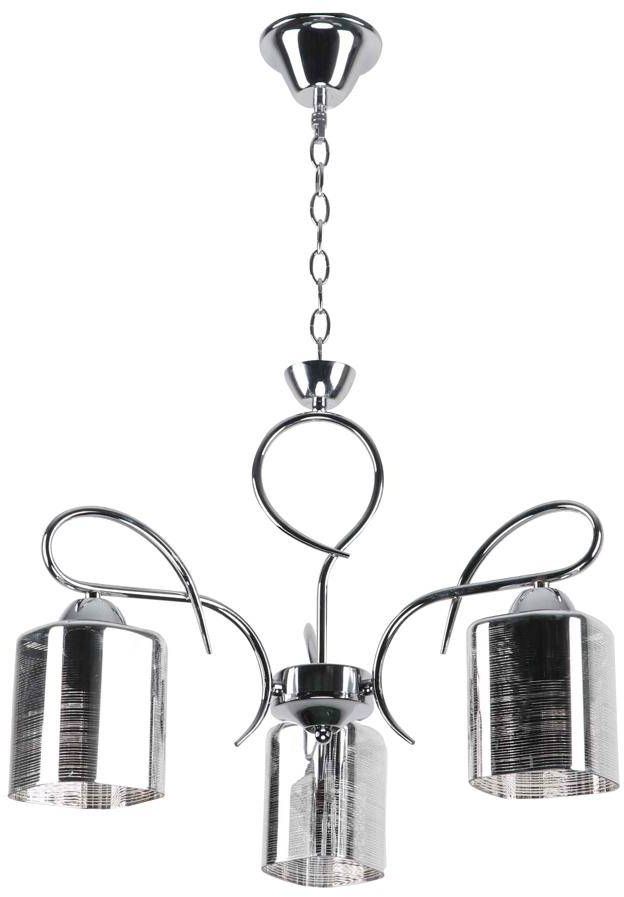 Candellux Italo lampada sospesa 3x40 W argento 33-00699
