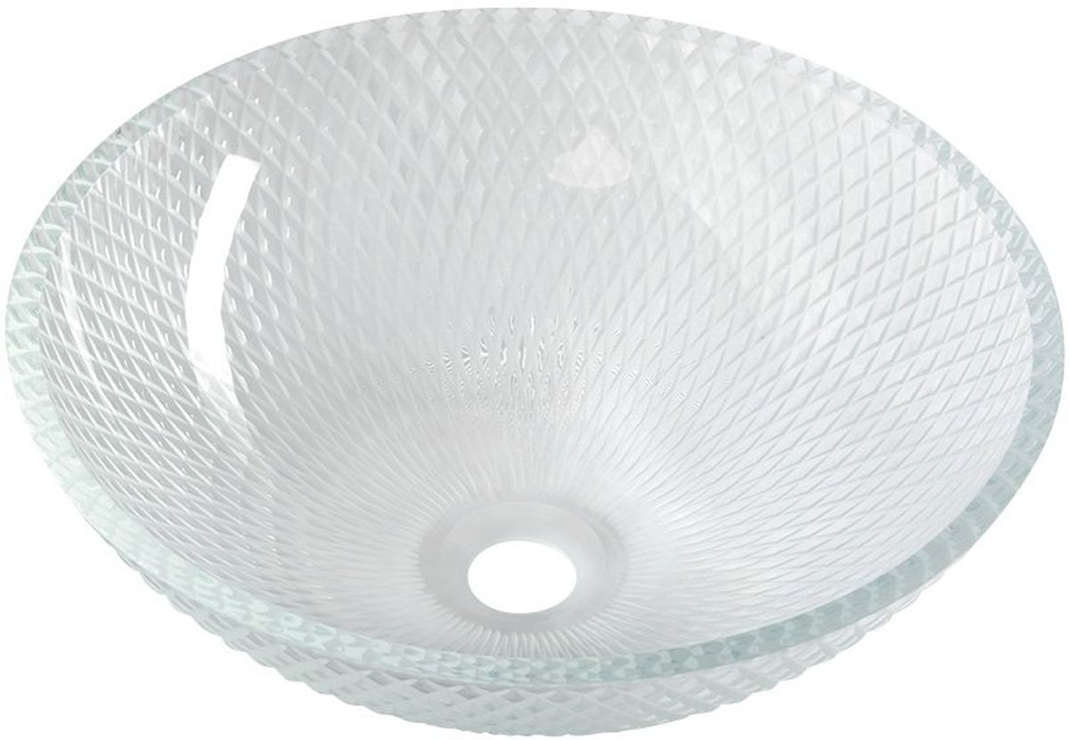 Sapho Beauty lavabo 42x42 cm rotonda da appoggio TY165