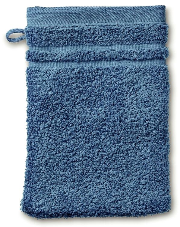 Kela Leonora asciugamani 21x15 cm cotone blu 23460