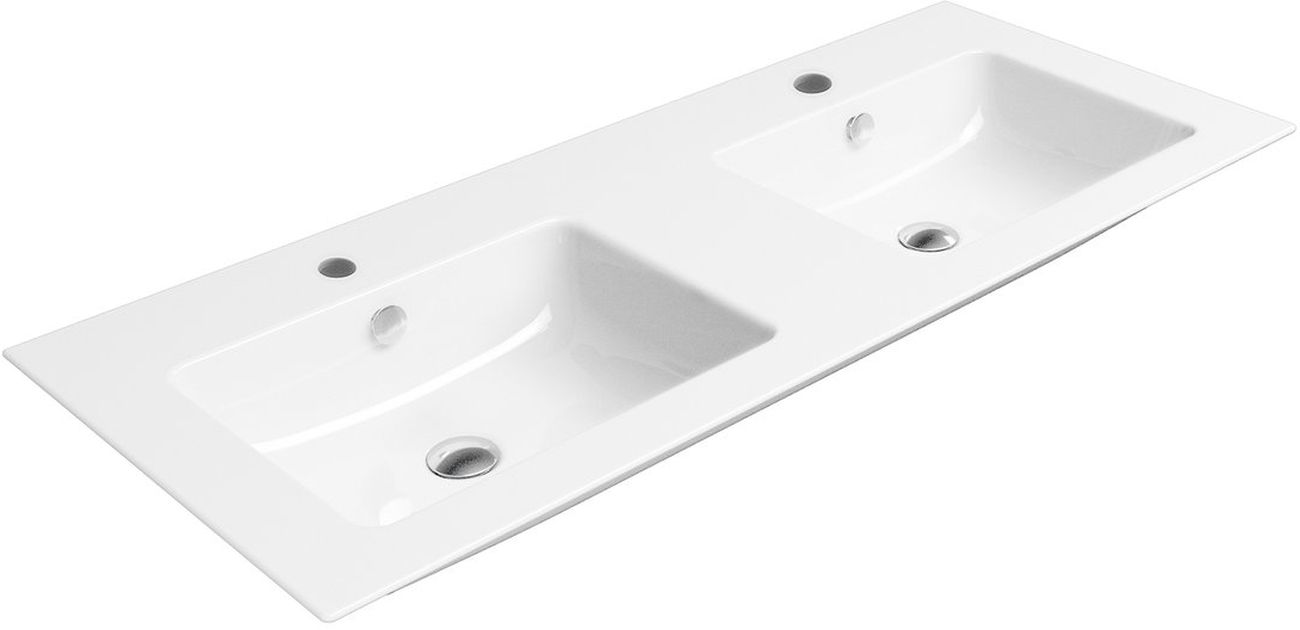 GSI Pura lavabo 120x50 cm rettangolare a parete bianco 8845111