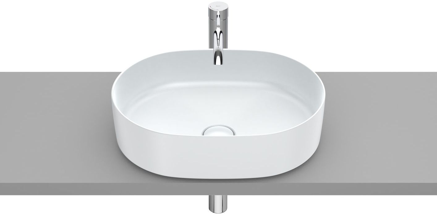 Roca Inspira lavabo 50x37 cm ovale da appoggio A327520630