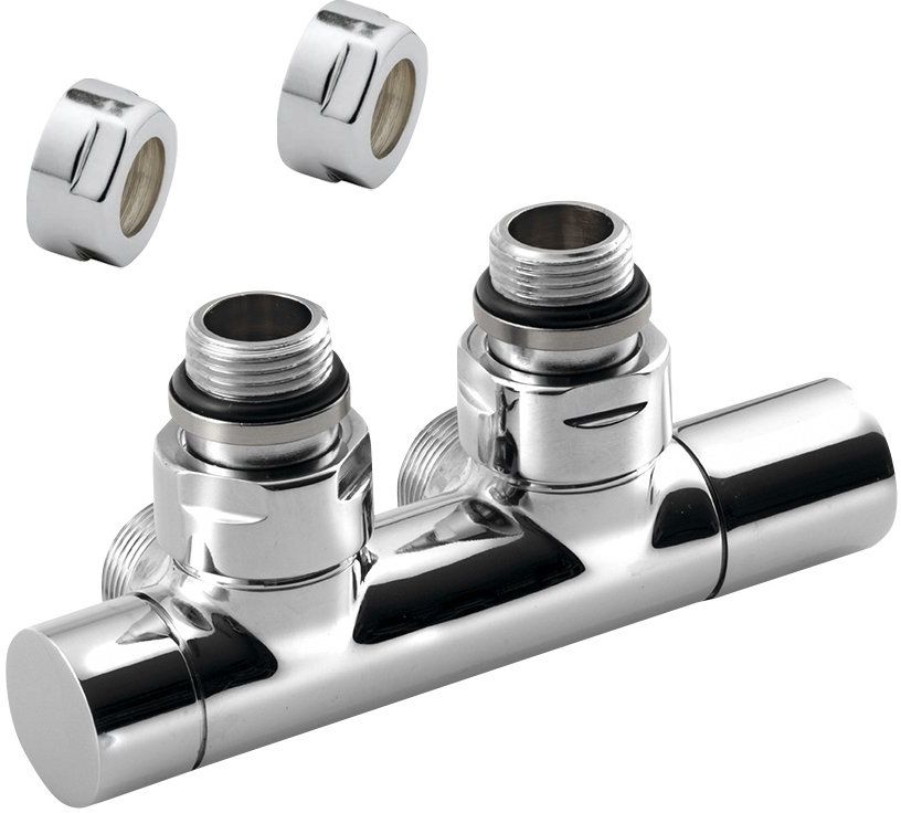 Sapho Twin set di allaccio cromo CP401S