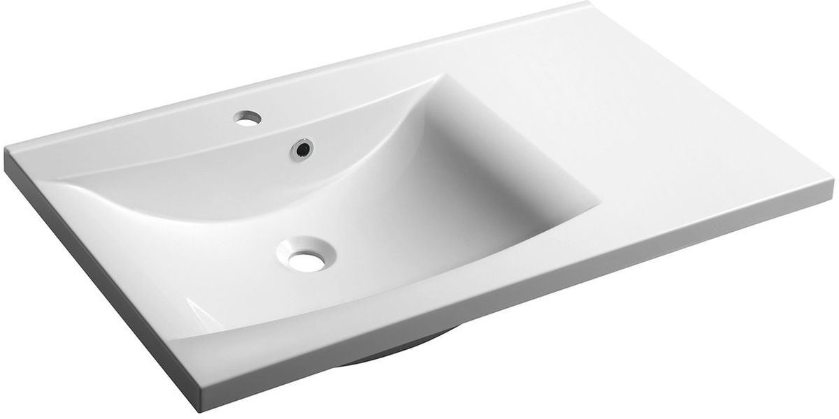 Sapho Luciola lavabo 90x48 cm rettangolare da mobile bianco 50093