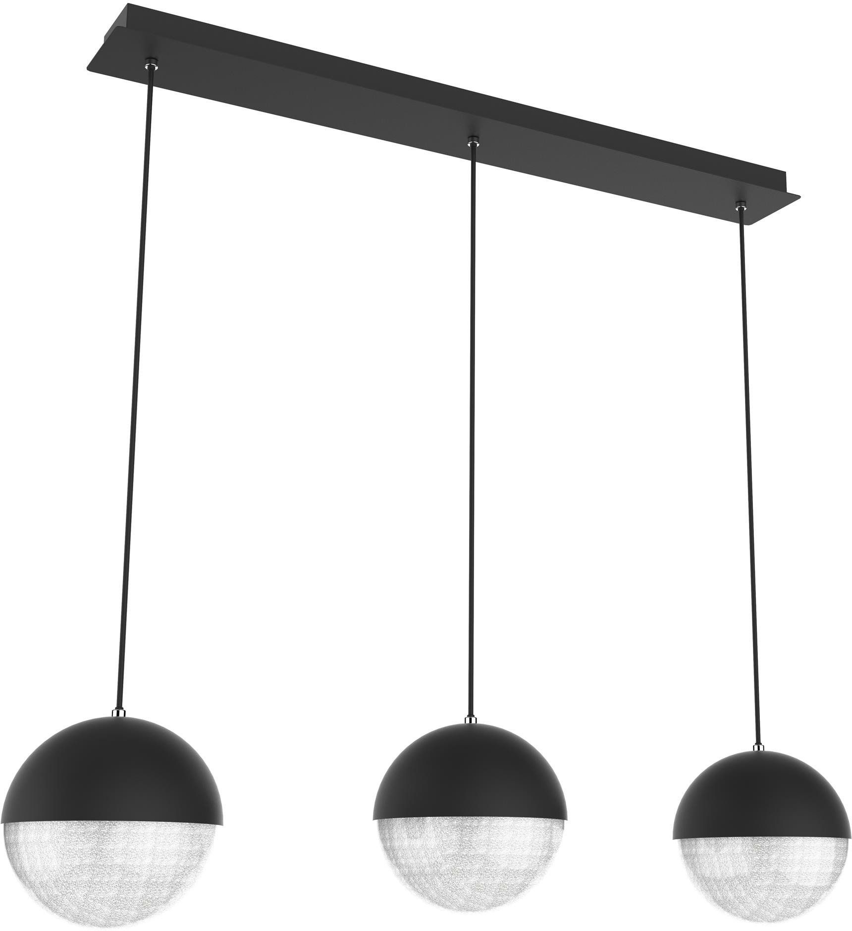 Apeti Furni lampada sospesa 3x5 W nero A0031-330