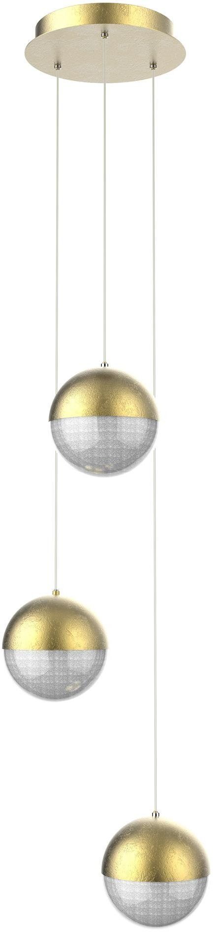 Apeti Furni lampada sospesa 3x5 W oro A0031-331