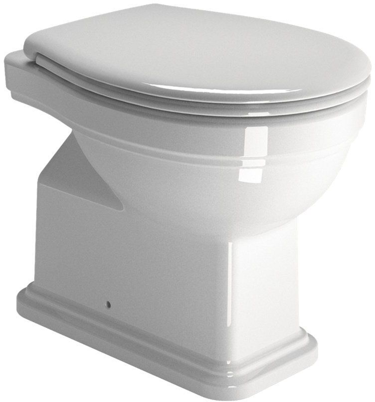 GSI Classic vaso wc a terra bianco 871111