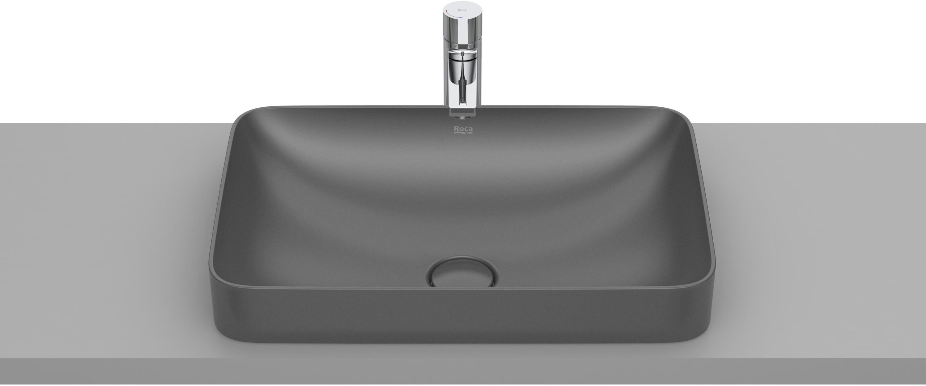 Roca Inspira lavabo 55x37 cm rettangolare da incasso A327534640