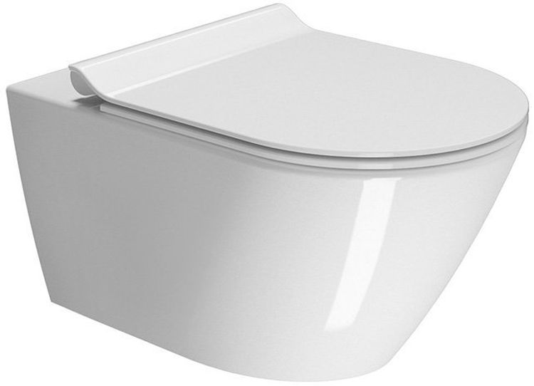 GSI Kube X vaso wc sospeso senza brida bianco 941511