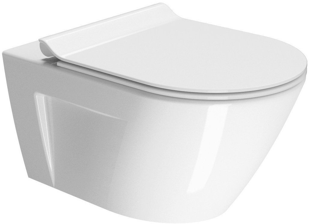GSI Norm vaso wc sospeso senza brida bianco 861511