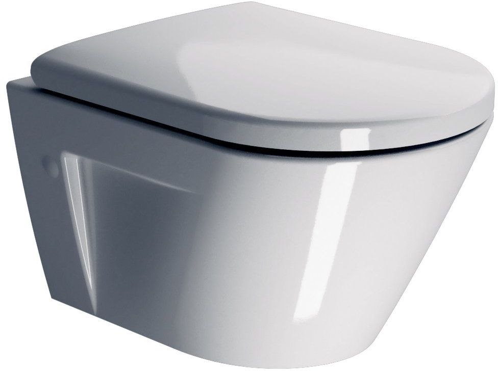 GSI Norm vaso wc sospeso senza brida bianco 861611