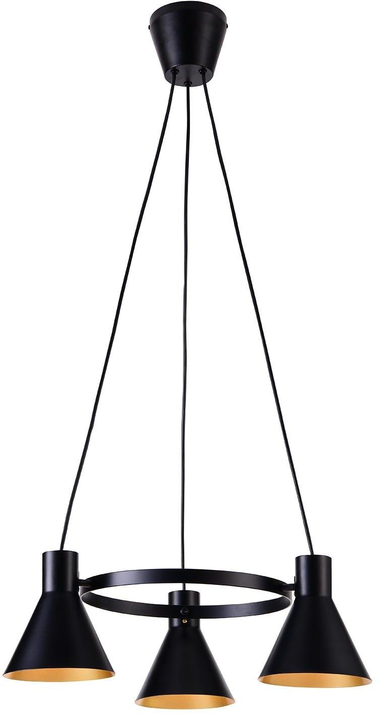 Candellux More lampada sospesa 3x40 W nero 33-71156