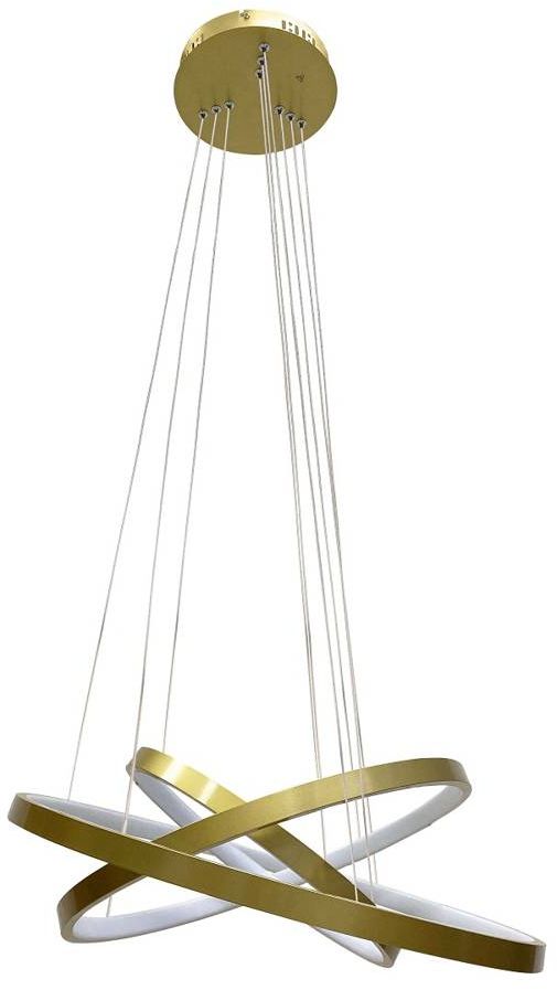 Candellux Lune lampada sospesa 3x60 W oro 33-76397