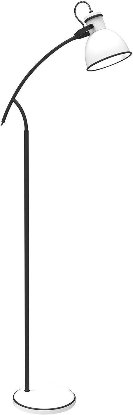 Candellux Zumba lampada da terra 1x40 W bianco-nero 51-72108
