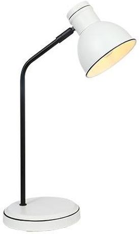 Candellux Zumba lampada da scrivania 1x40 W bianco-nero 41-72078