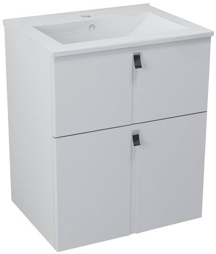 Sapho Mitra armadietto 60x45.2x70 cm sottolavabo sospeso bianco MT061