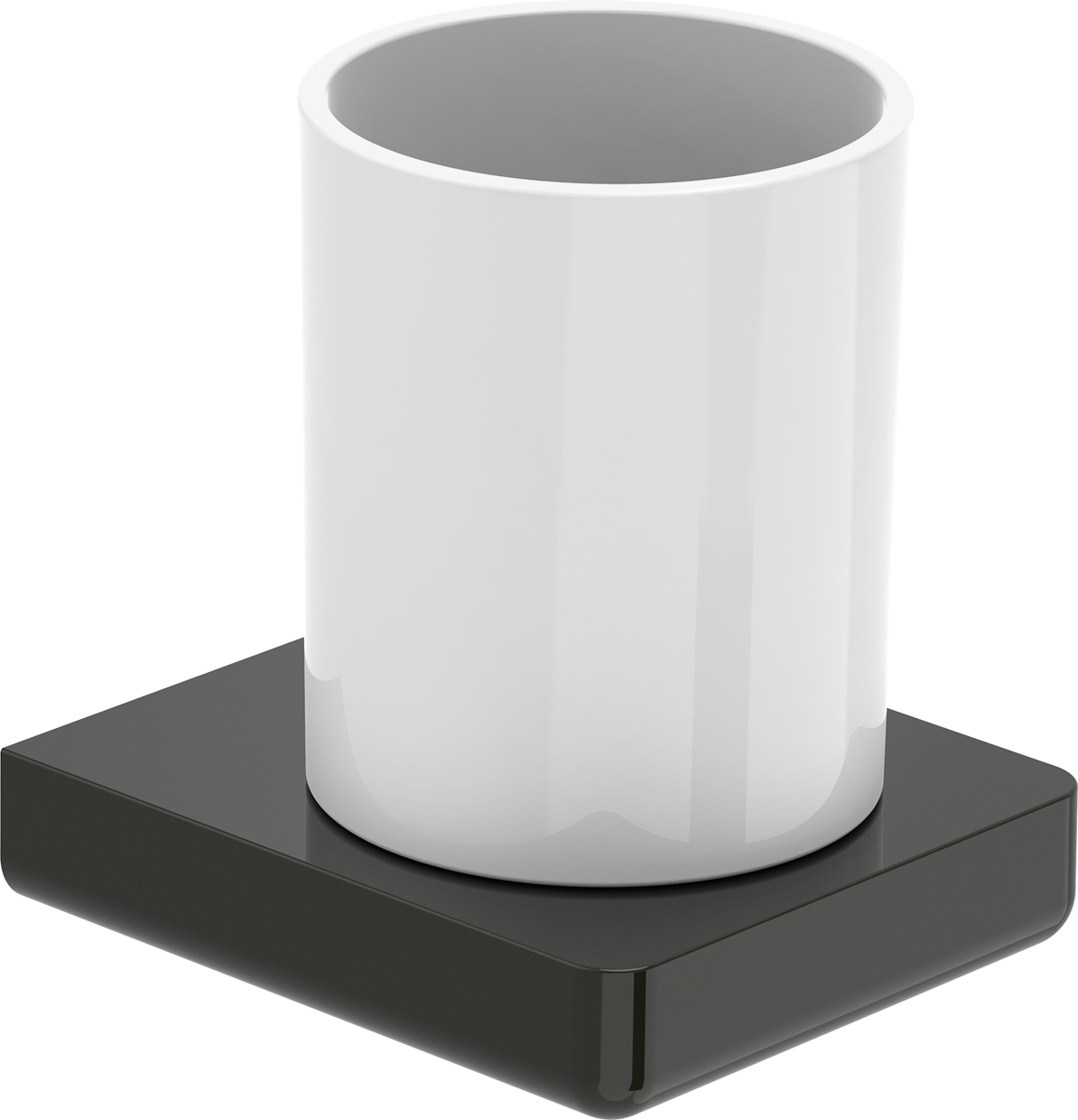 Roca Tempo portaspazzolini bianco-nero A817021CN0