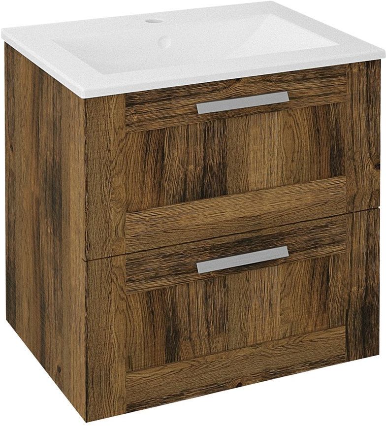 Sapho Amia armadietto 60x45x60 cm sottolavabo sospeso rovere AM060-1919