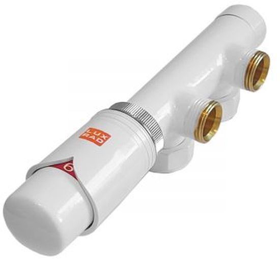 Luxrad Duo set termostatico bianco DKP9003
