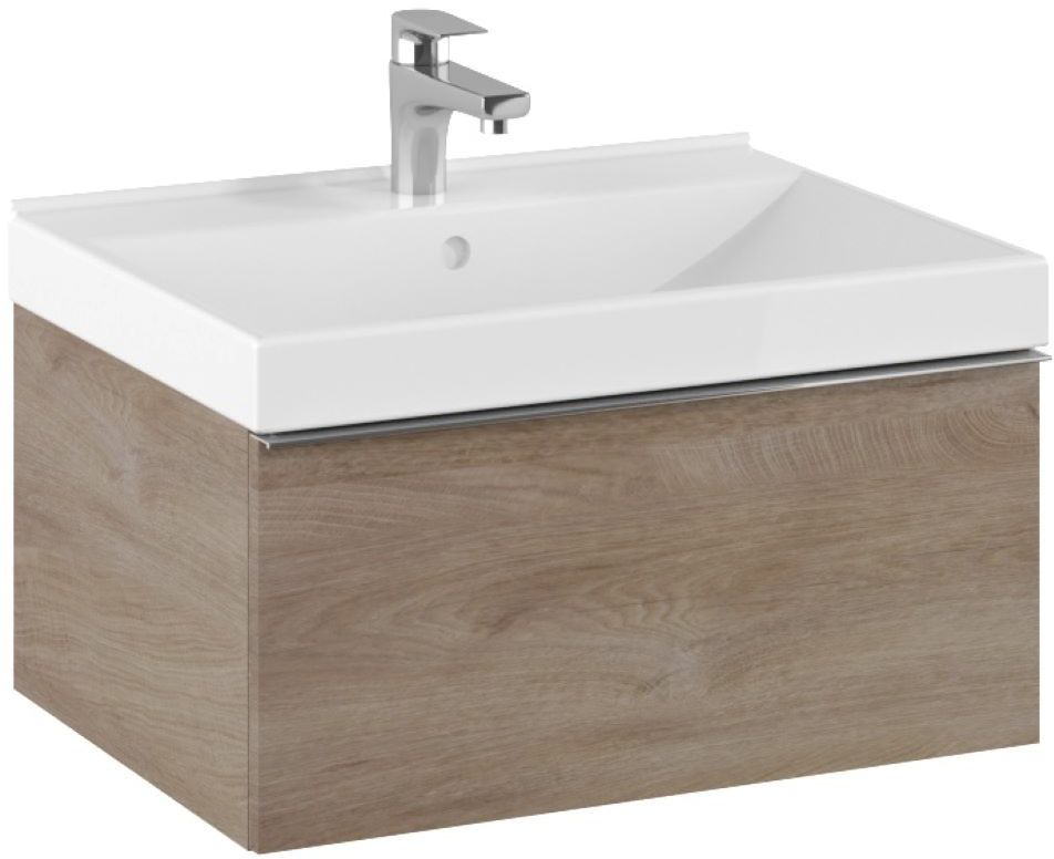 Elita Look armadietto 60x44.9x28.1 cm sottolavabo sospeso rovere RE010603027050