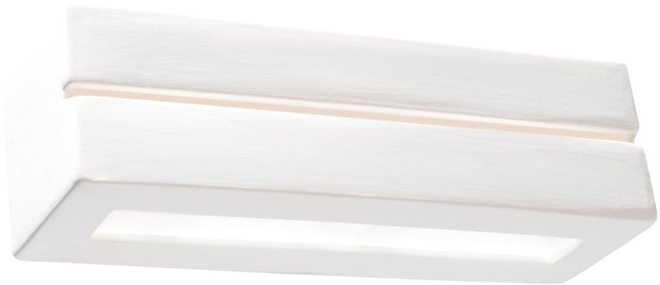 Sollux Lighting Vega Line lampada da parete 1x60 W bianco SL.0231