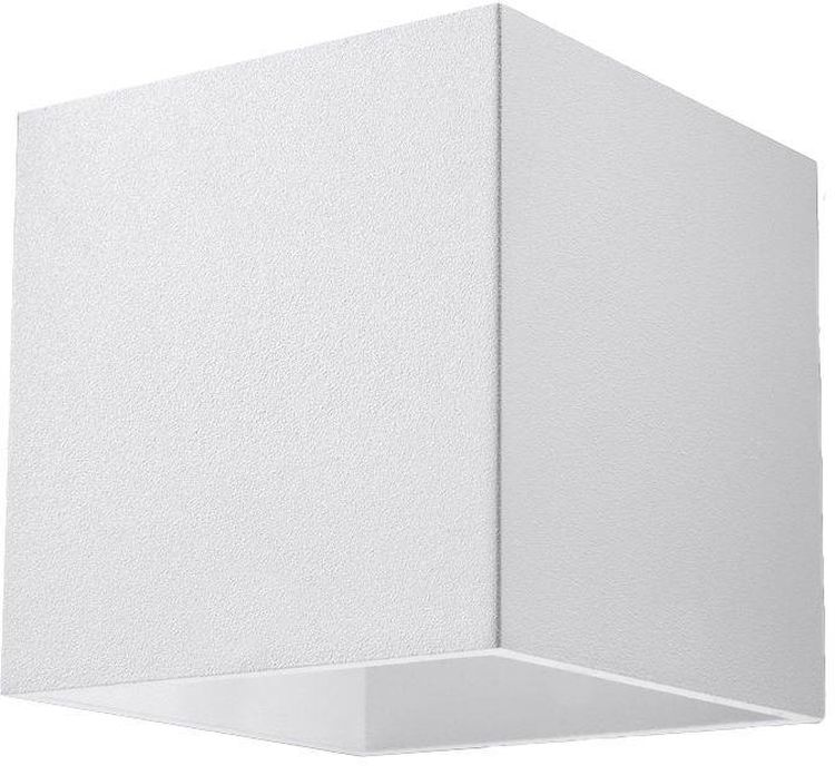 Sollux Lighting Quad lampada da parete 1x40 W bianco SL.0059