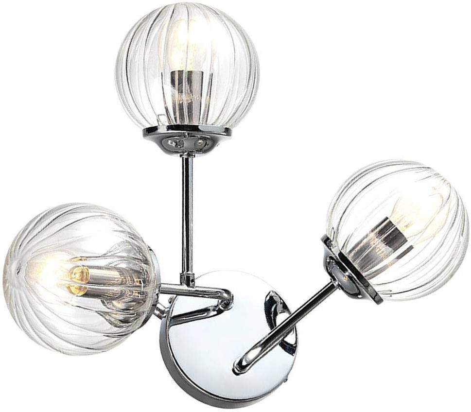 Candellux Best lampada da parete 3x40 W cromo 23-72849