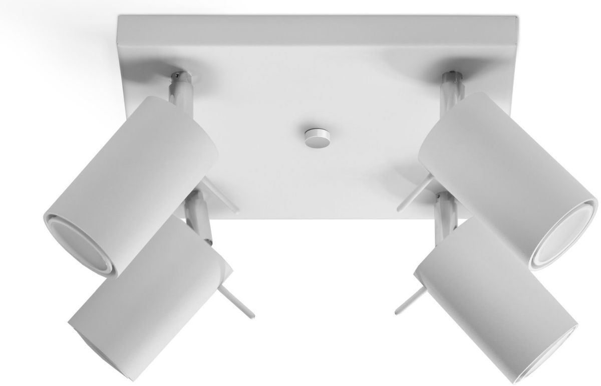 Sollux Lighting Ring lampada da soffitto 4x40 W bianco SL.0090