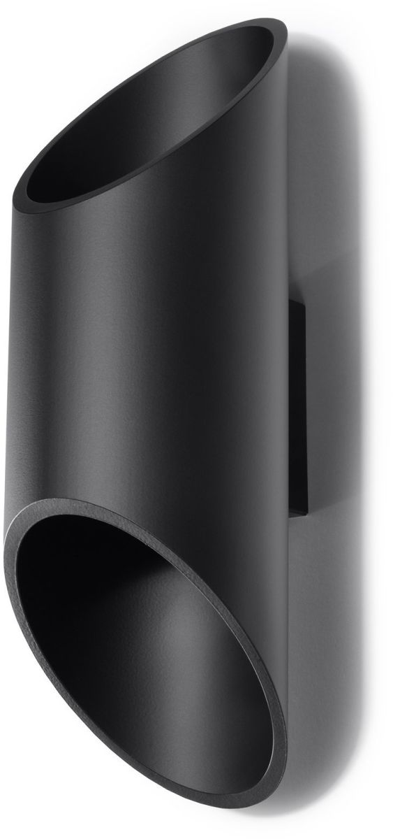 Sollux Lighting Penne lampada da parete 1x40 W nero SL.0114