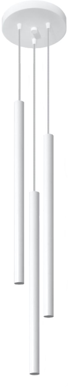 Sollux Lighting Pastelo lampada sospesa 3x40 W bianco SL.0467