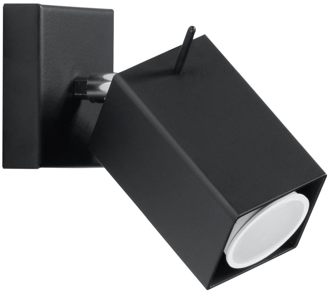 Sollux Lighting Merida lampada da parete 1x40 W nero SL.0099