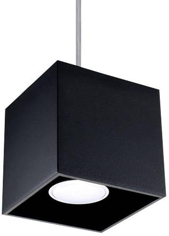 Sollux Lighting Quad lampada sospesa 1x40 W nero SL.0060