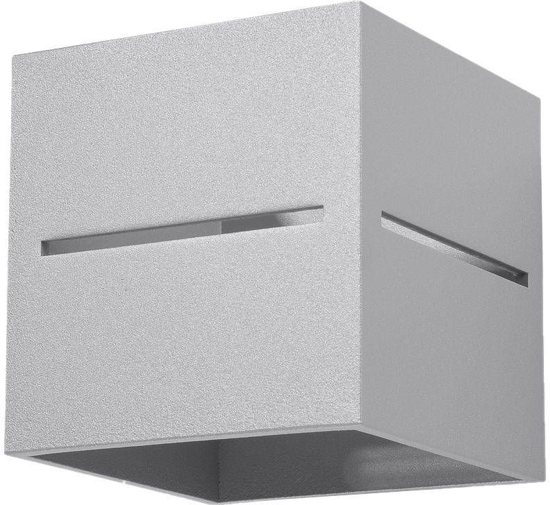 Sollux Lighting Lobo lampada da parete 1x40 W grigio SL.0205