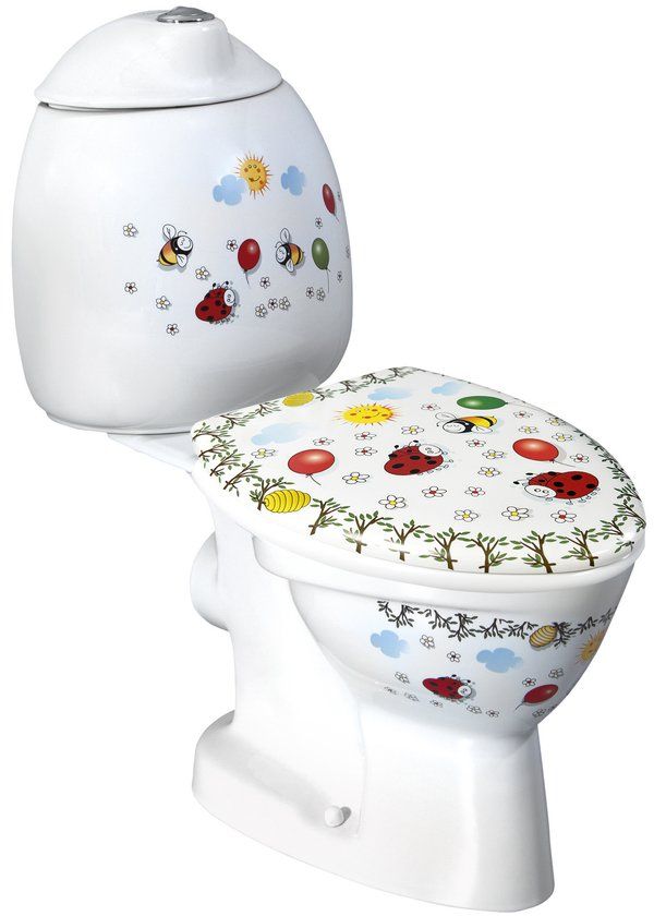 Creavit Kid wc monoblocco per bambini bianco CK311.400.0F