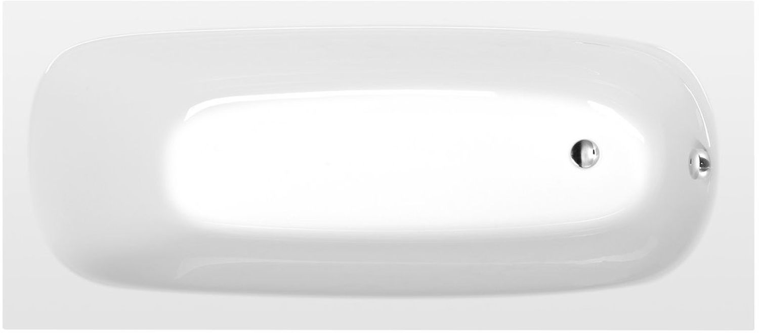 Polysan Ebro vasca da bagno rettangolare slim 170x75 cm bianco 26711S