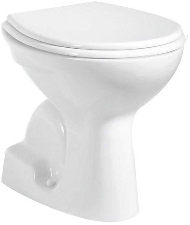 Creavit vaso wc a terra bianco TP340