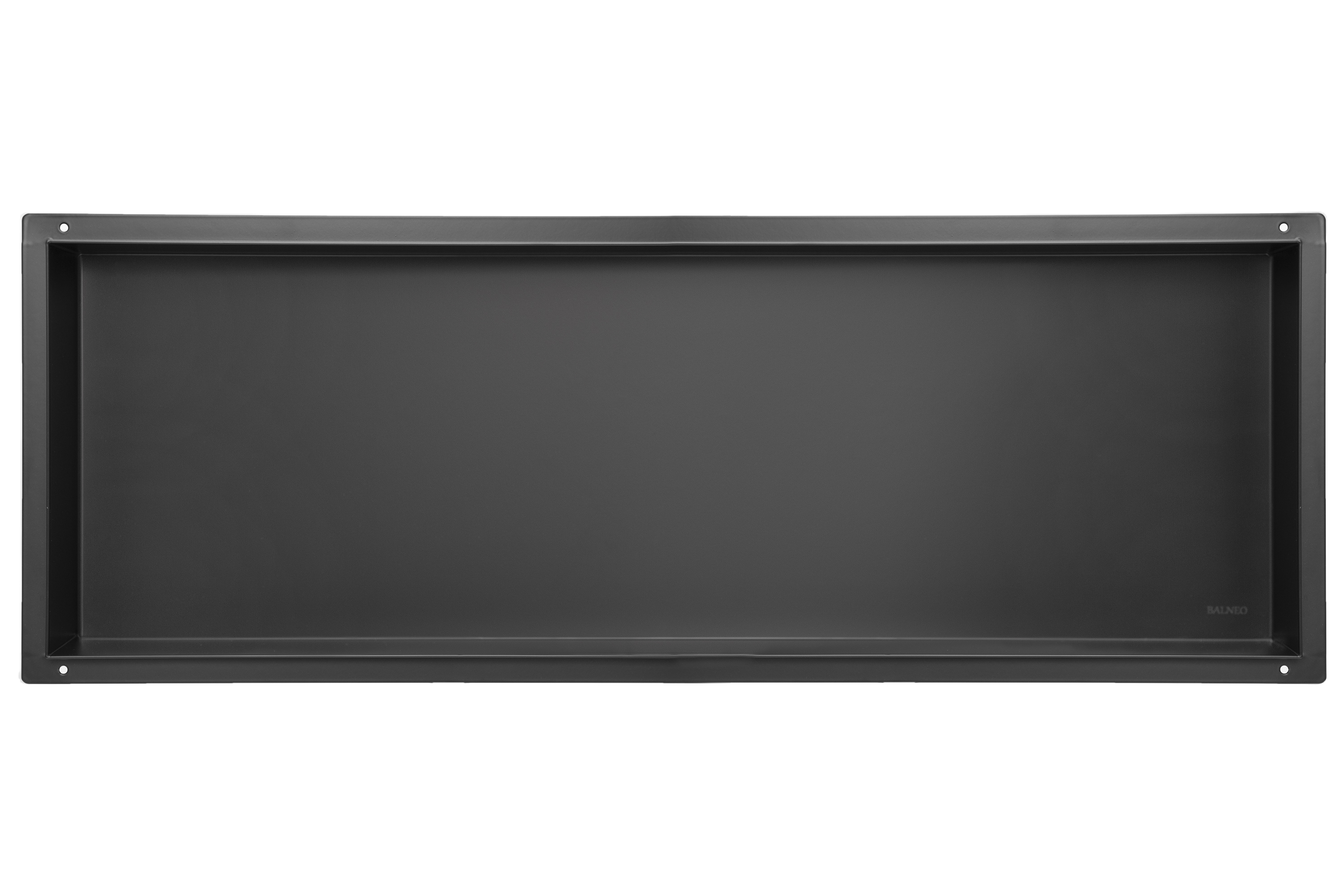 Balneo Wall-Box No Rim Black mensola per nicchia 90 cm nero OB-BL6-NR