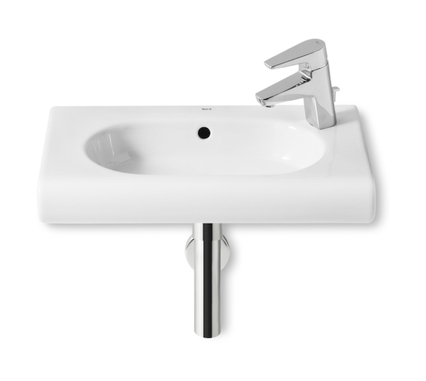 Roca Meridian-N Compacto lavabo 55x32 cm rettangolare a parete bianco A32724YS00