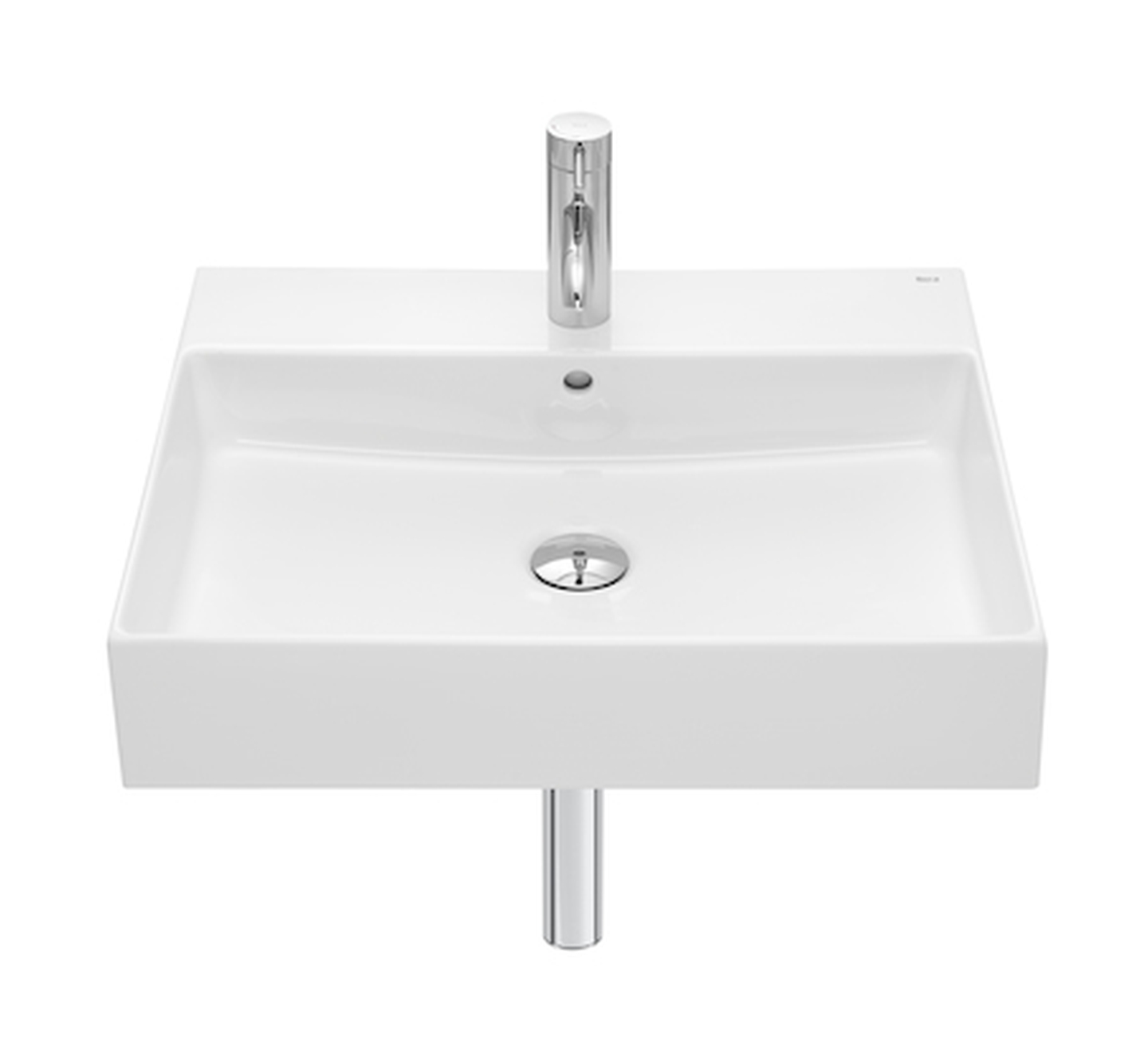 Roca Inspira lavabo 60x49 cm rettangolare a parete bianco A32752CS00